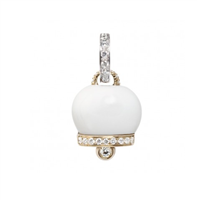 Charm Chantecler Donna Campanelle in Oro bianco Diamante 31782 - 31782